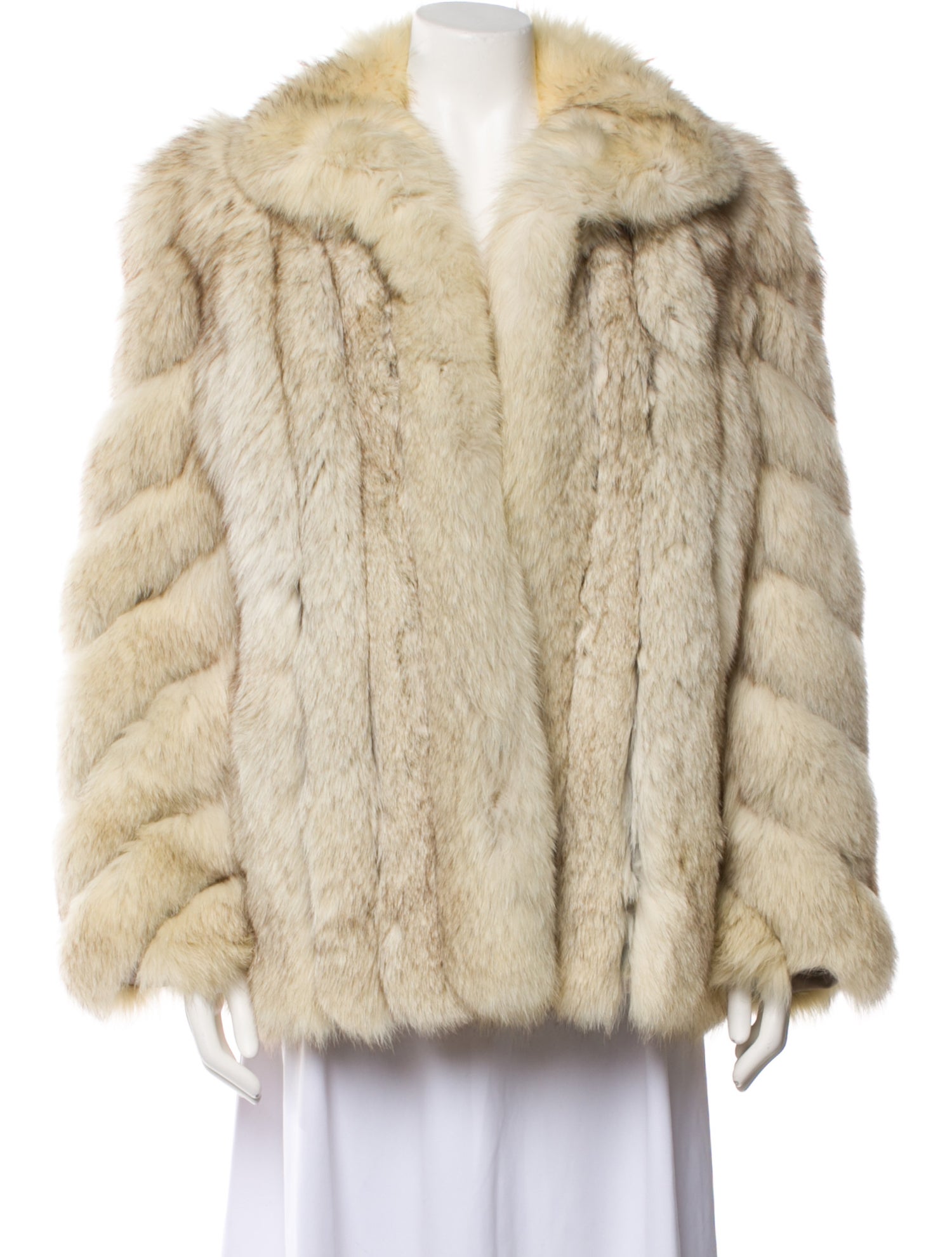 Saga Furs Fox Faux Fur Jacket