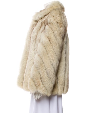 Saga Furs Fox Faux Fur Jacket