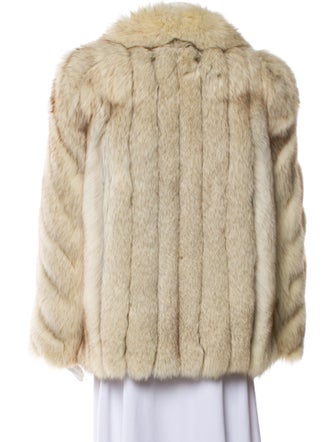 Saga Furs Fox Faux Fur Jacket
