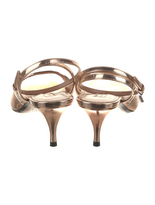 Samuele Failli Patent Leather Sandals