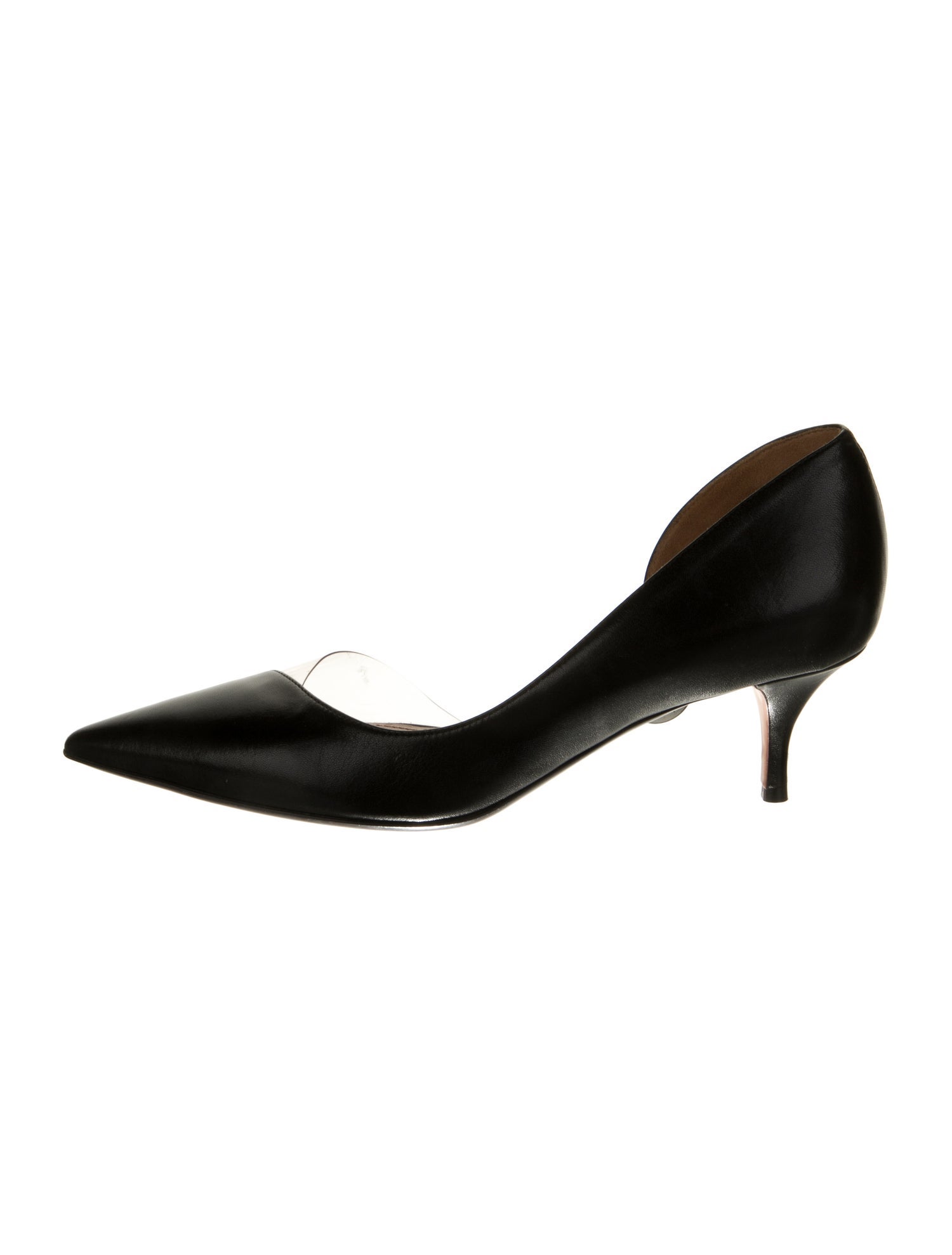 Samuele Failli Leather D'Orsay Pumps