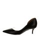 Samuele Failli Leather D'Orsay Pumps