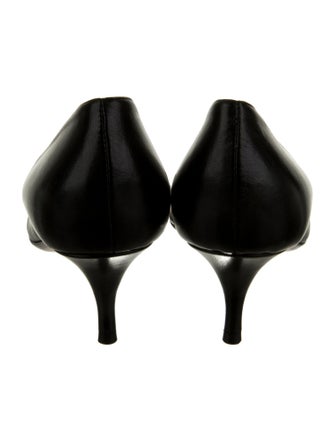 Samuele Failli Leather D'Orsay Pumps