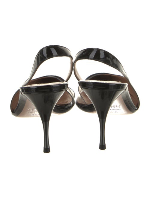 Samuele Failli Patent Leather Slingback Pumps