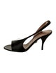 Samuele Failli Leather Slingback Sandals