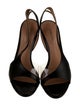 Samuele Failli Leather Slingback Sandals