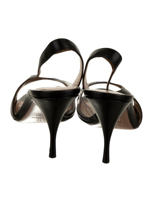 Samuele Failli Leather Slingback Sandals