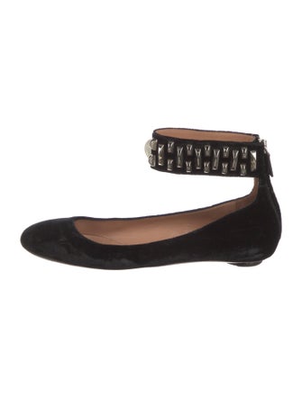 Samuele Failli Velvet Ballet Flats
