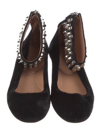 Samuele Failli Velvet Ballet Flats