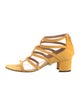 Samuele Failli Suede Gladiator Sandals