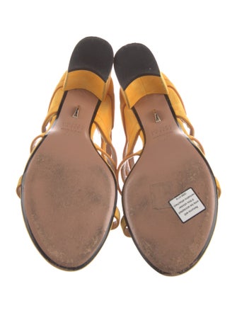 Samuele Failli Suede Gladiator Sandals