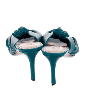 Samuele Failli Leather Slides