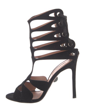 Samuele Failli Suede Gladiator Sandals