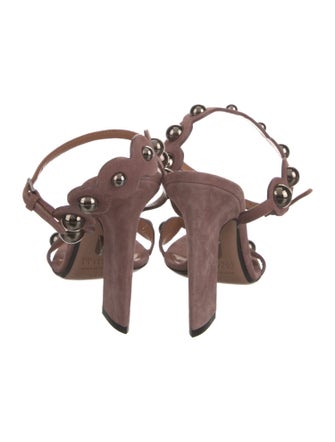 Samuele Failli Suede Sandals