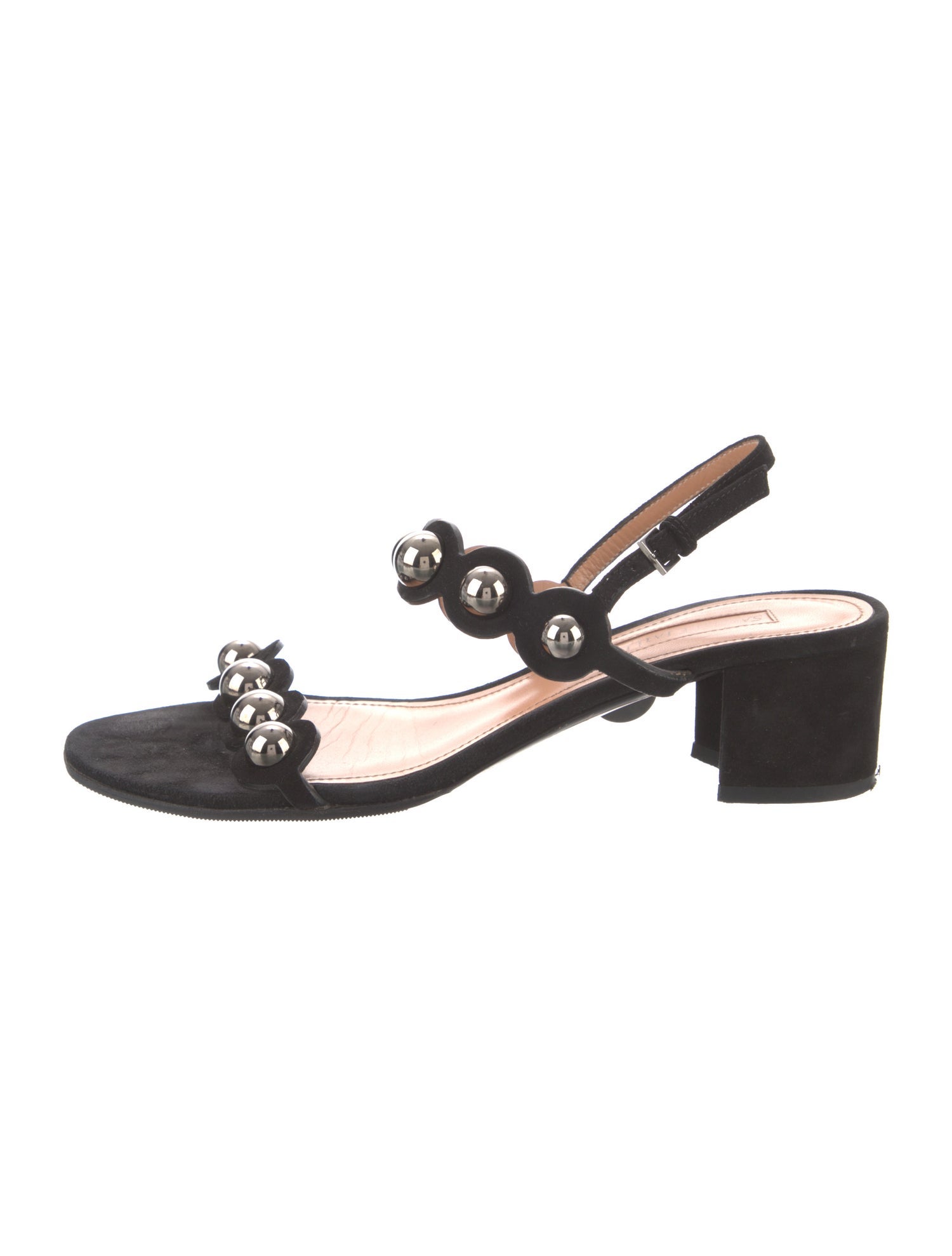 Samuele Failli Suede Slingback Sandals