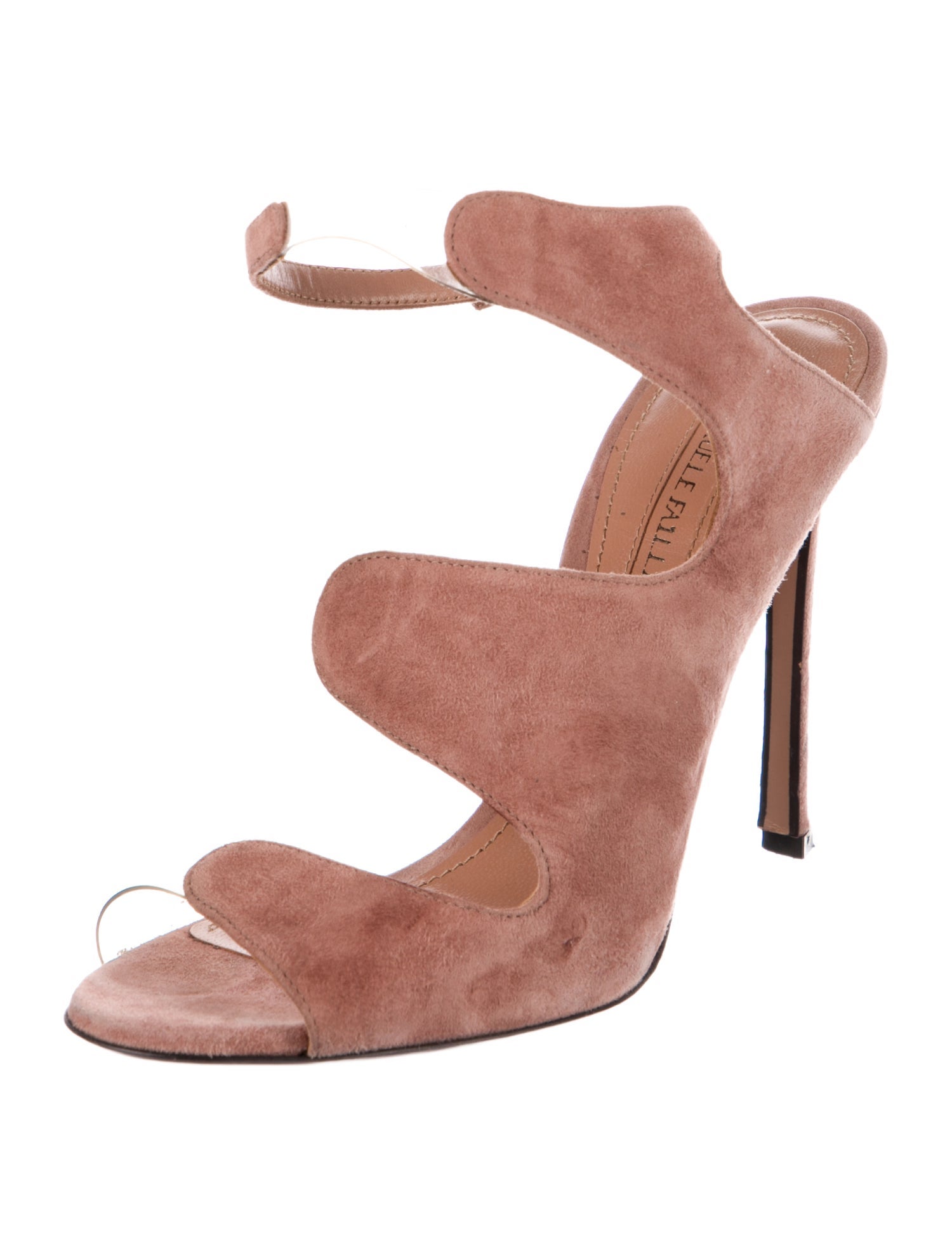 Samuele Failli Suede Slingback Sandals
