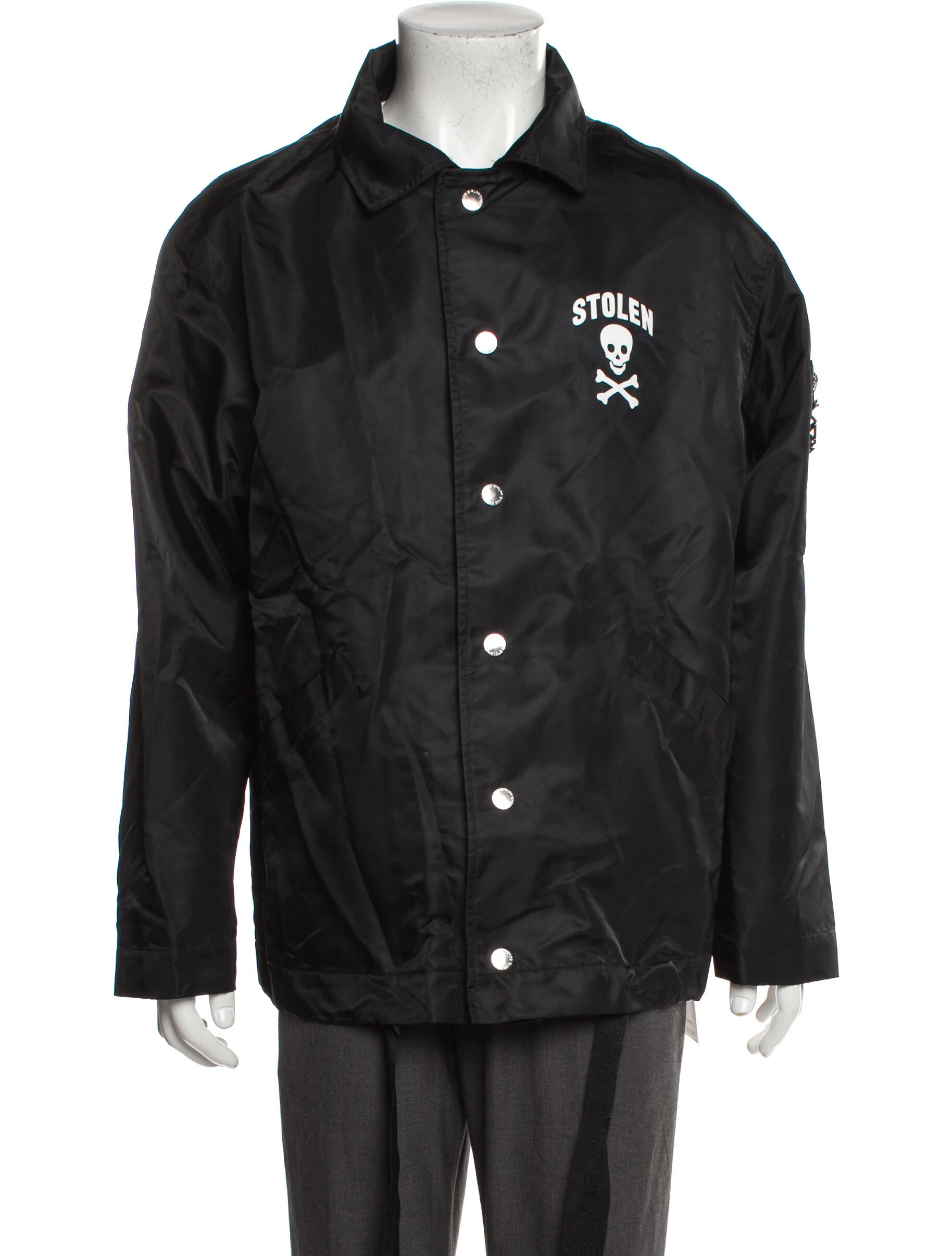 Stolen Girlfriends Club Graphic Print Windbreaker