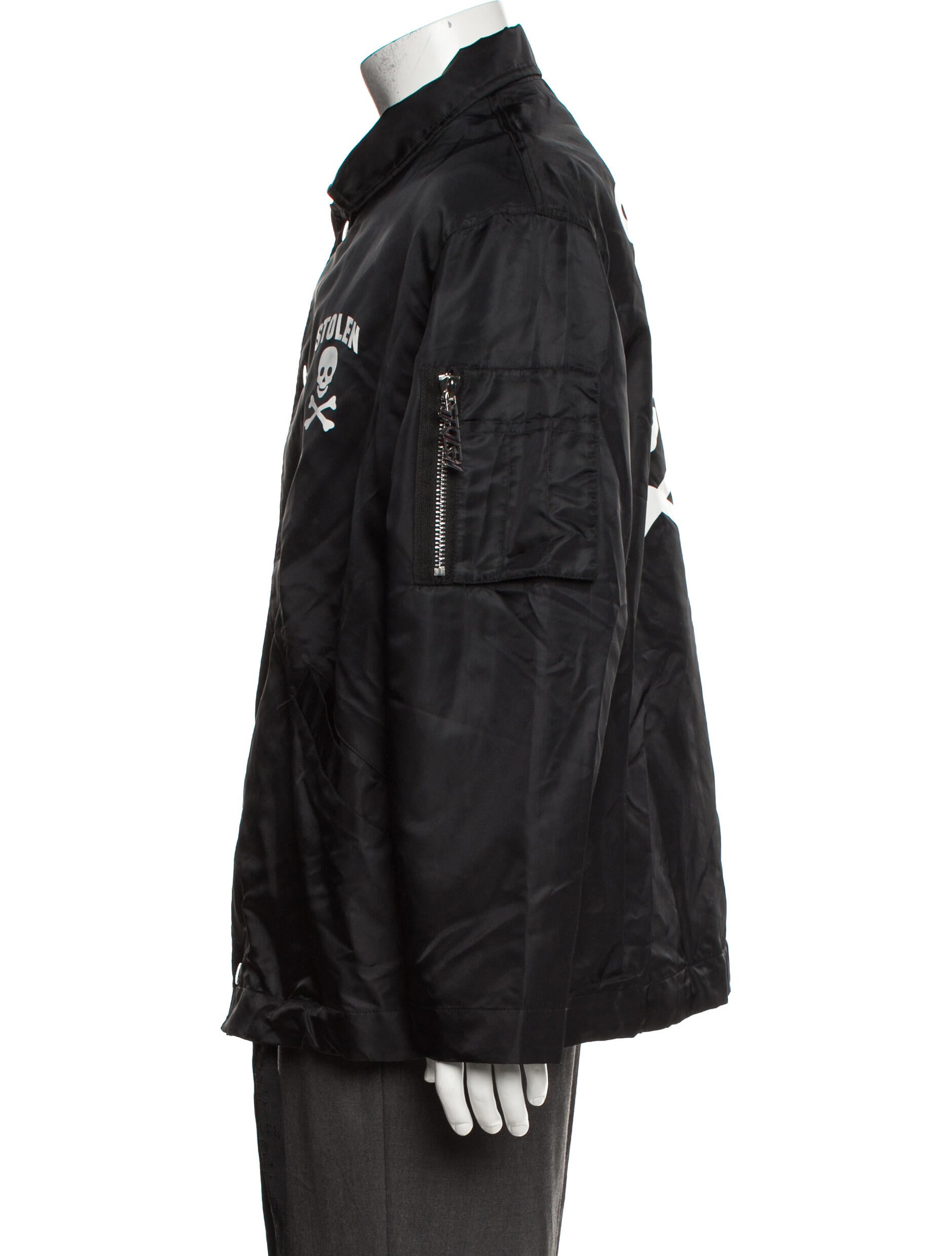 Stolen Girlfriends Club Graphic Print Windbreaker