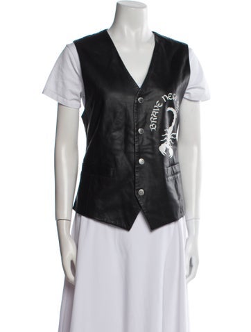 Stolen Girlfriends Club Jackets Lamb Leather Vest S