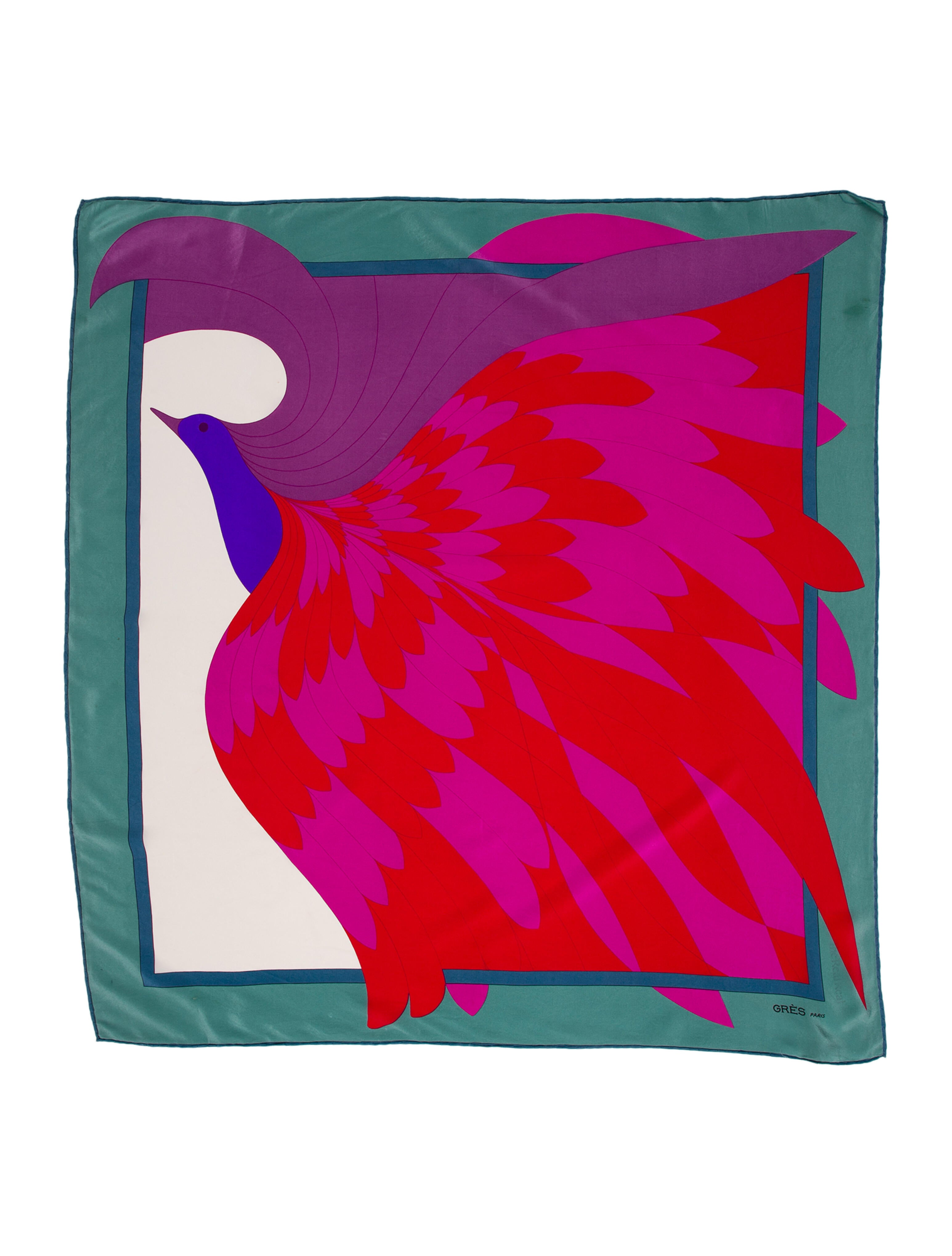 Grès Silk Printed Scarf