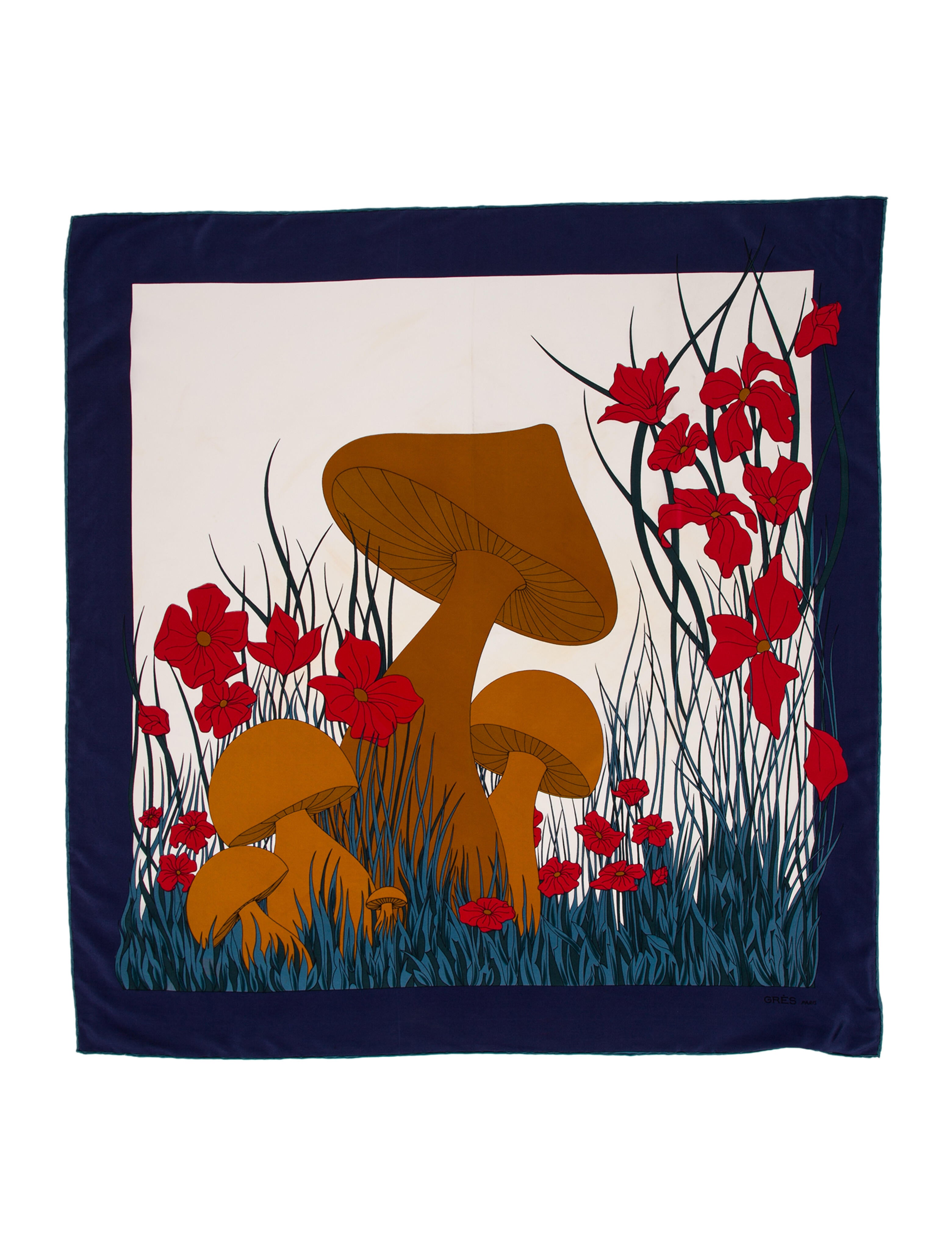 Grès Silk Printed Scarf