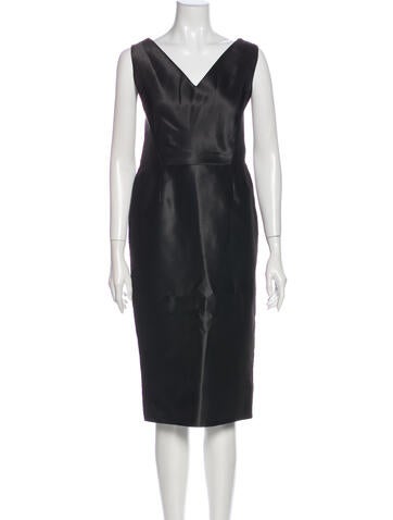 Shalini Dresses Silk Midi Length Dress S