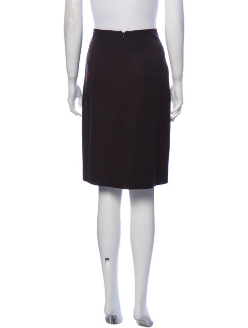 Shalini Silk Knee-Length Skirt