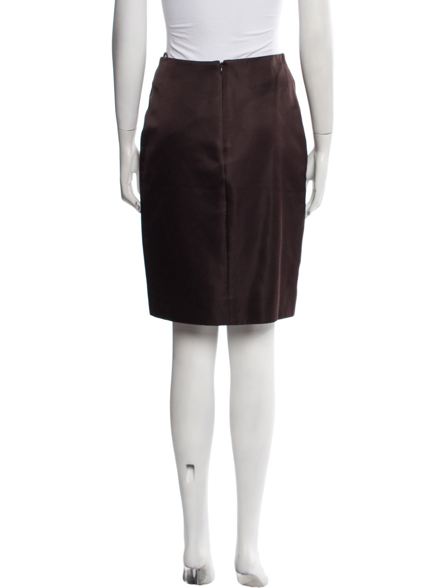 Shalini Silk Knee-Length Skirt