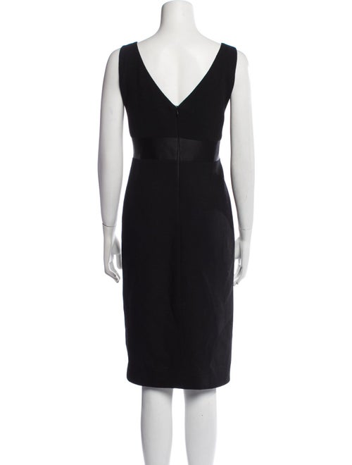 Shalini Plunge Neckline Knee-Length Dress