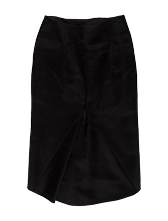Shalini Silk Knee-Length Skirt
