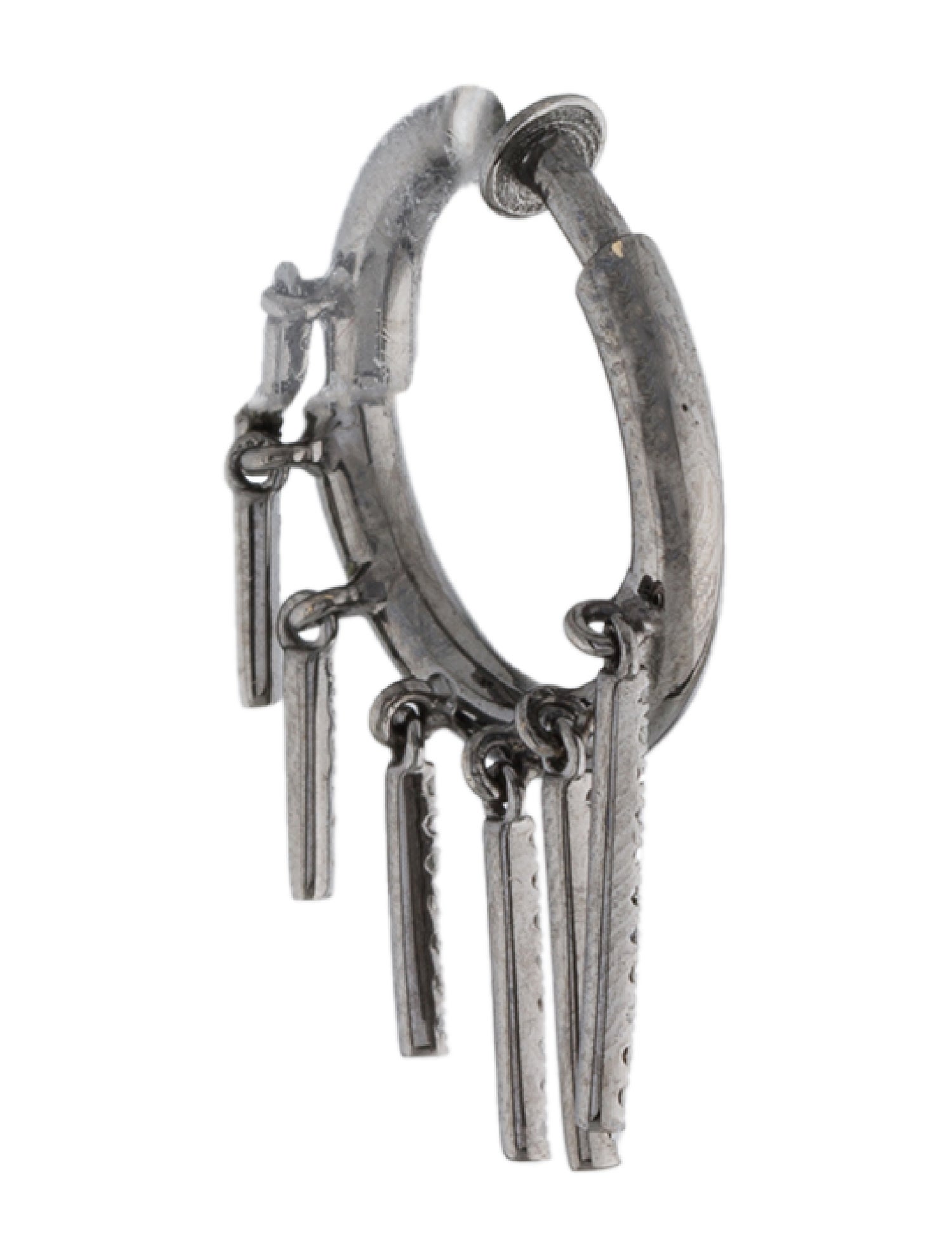 SHAY 18K Diamond Pave Fringe Single Cuff Earring