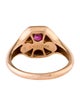 SHAY 18K Ruby Signet Ring