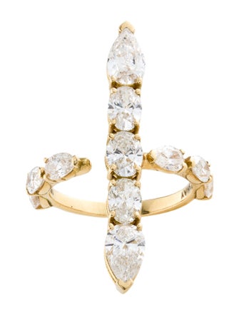 SHAY 18K 2.94ctw Diamond Stick Ring