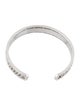 SHAY 18K 4.97ctw Diamond Cuff Bracelet
