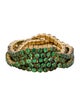 SHAY 18K 1.64ctw Tsavorite Garnet 5 Row Band