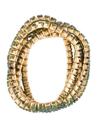 SHAY 18K 1.64ctw Tsavorite Garnet 5 Row Band
