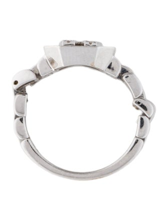 SHAY 18K Diamond Initial M Ring