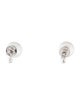 SHAY 18K Pearl & Diamond Orb Stud Earrings