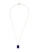 SHAY 18K Diamond & Enamel Cancer Zodiac Pendant Necklace
