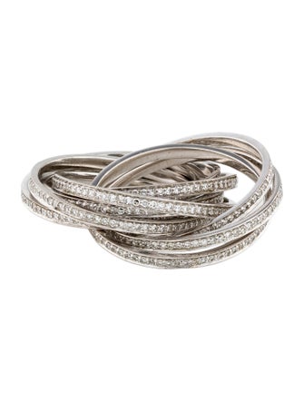 SHAY 18K 1.68ctw Diamond Rolling Band