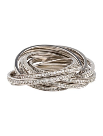 SHAY 18K 1.68ctw Diamond Rolling Band