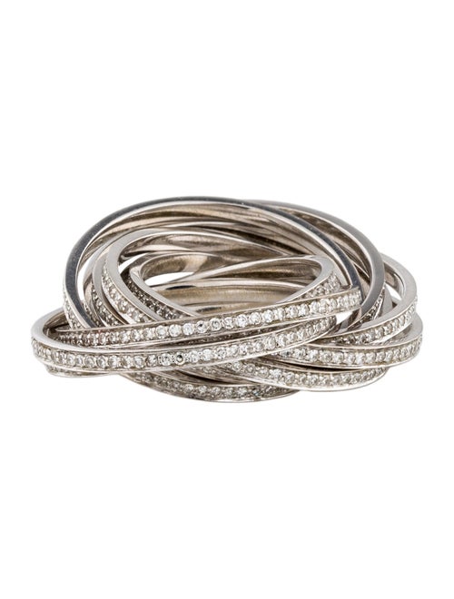 SHAY 18K 1.68ctw Diamond Rolling Band