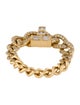 SHAY 18K Diamond Chain Link 'T' Ring