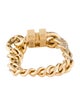 SHAY 18K Diamond Initial 'A' Chain Link Ring