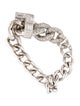 SHAY 18K Diamond Initial 'L' Link Band