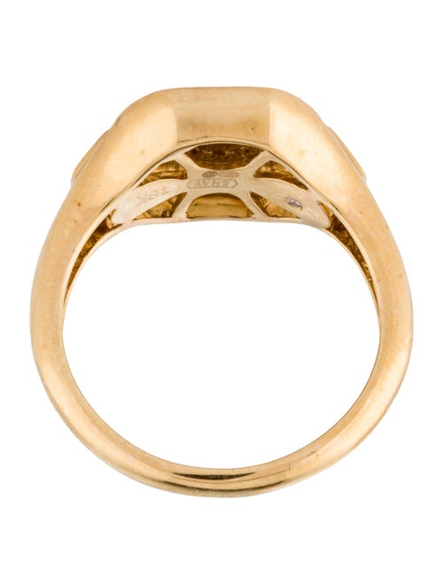 SHAY 18K Diamond Taurus Signet Ring
