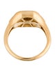 SHAY 18K Diamond Taurus Signet Ring