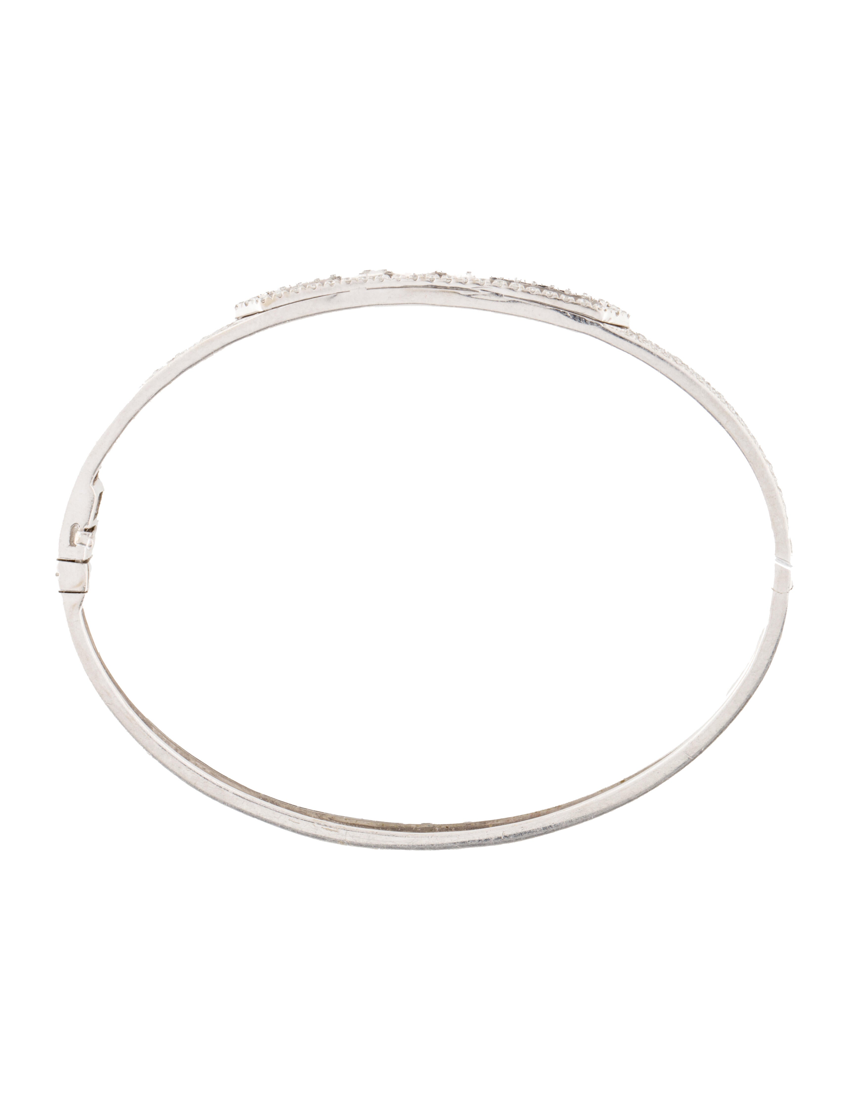 SHAY 14K Diamond Slider Bangle Bracelet