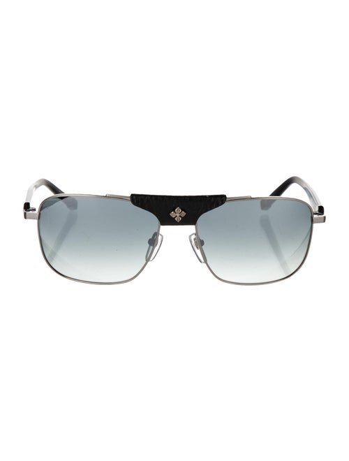 Shamballa Evil Eye Aviator Sunglasses Black