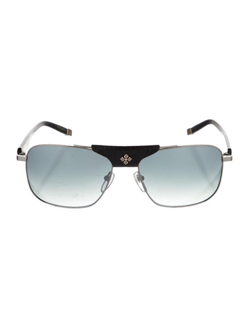 Shamballa Evil Eye Aviator Sunglasses Black